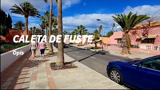 Caleta de Fuste the most beautyful place in Fuerteventura. April 2024