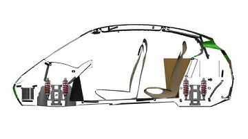 NR-1 --200 MPG- Cross-Sections