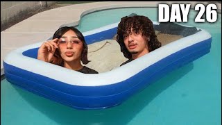DATE ON A POOL IN THE POOL