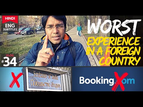 Indian Embassy & Booking.com EXPOSED | 5000 Rs BRIBE - Kyrgyzstan