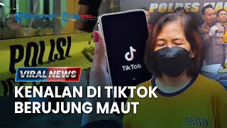 🔴 Wanita di Malang Tega Bunuh Kenalannya dari TikTok Gara-gara Tak Mau Pinjamkan Uang