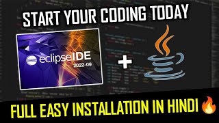 How To Install Eclipse IDE 2022-09 and Java Development Kit | 2023 Updated | Java Programming