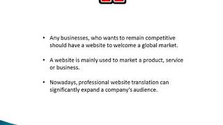 Website Translation Services - To Grow your Business Globally