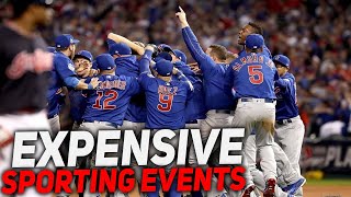 10 of the most EXPENSIVE Sporting Events of ALL TIME (Ticket Prices)