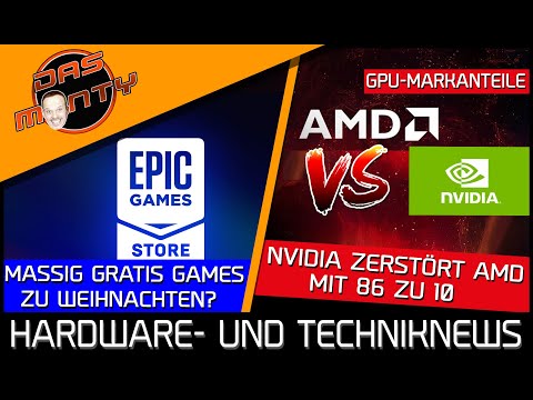 Nvidia zerstört AMD | RTX 4080 endlich unter UVP | Massig Gratis-Games zu Weihnachten? | News