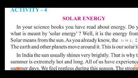 Std-8 unit-4 Solar energy 1