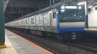 JR東日本横須賀線E235系J-04編成普通逗子行き西大井駅到着(2023/4/16)