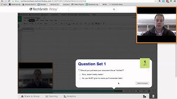 TechSmith Relay Demonstration