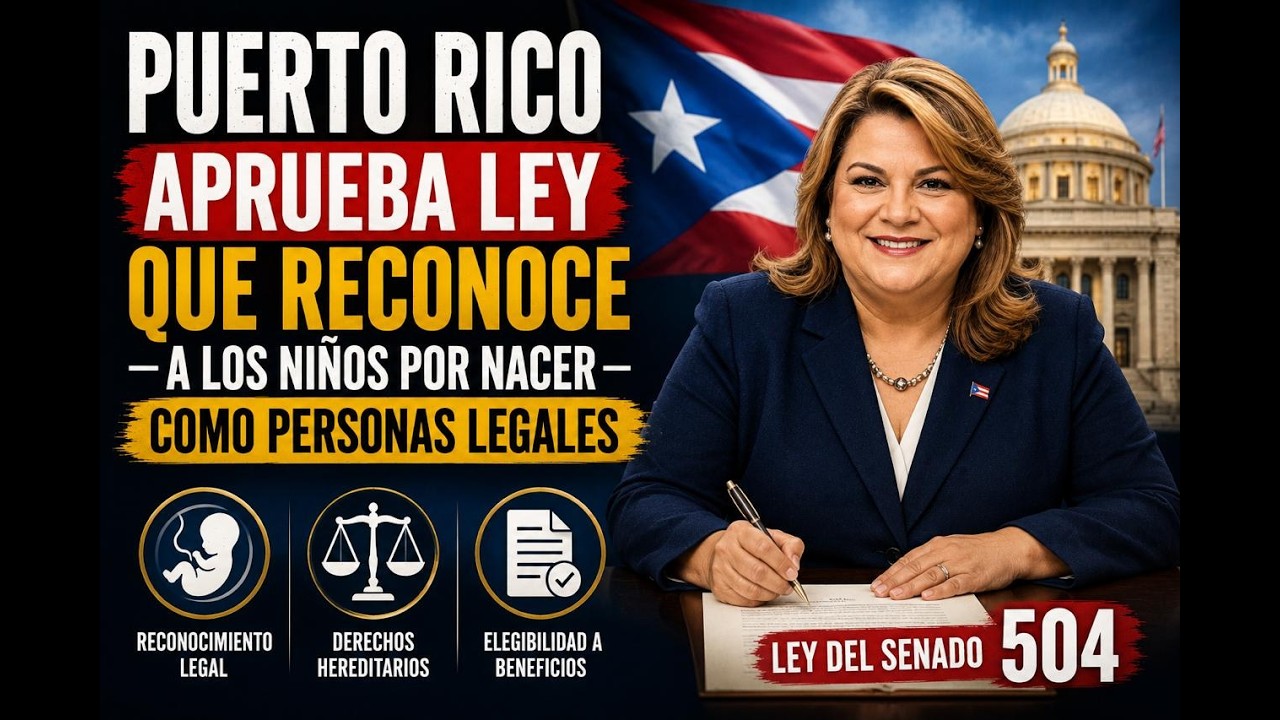 Puerto Rico reconoce legalmente a los niños por nacer desde la concepción