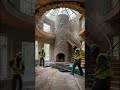 Organic Architecture Meets Liquid Marble Epoxy Flooring #crafts #craftyhome #home #craftyliving