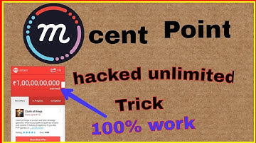 Mcent browser point hacked unlimited Trick 100,%Work