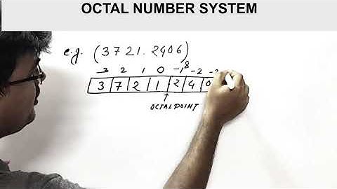 ICSE Computer Science class 11 Number System  - Octal and Hexadecimal number