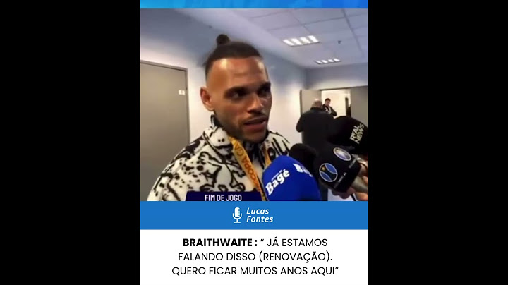 Martin Braithwaite reveals he wants to stay at #Grêmio for many years
