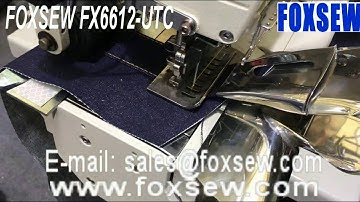Automatic Jeans Waistband Attaching Sewing Machine with Skip Stitch