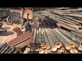 Incredible Bamboo Processing Factory, Amazing  Modern Automatic Wood Processor Production Factory