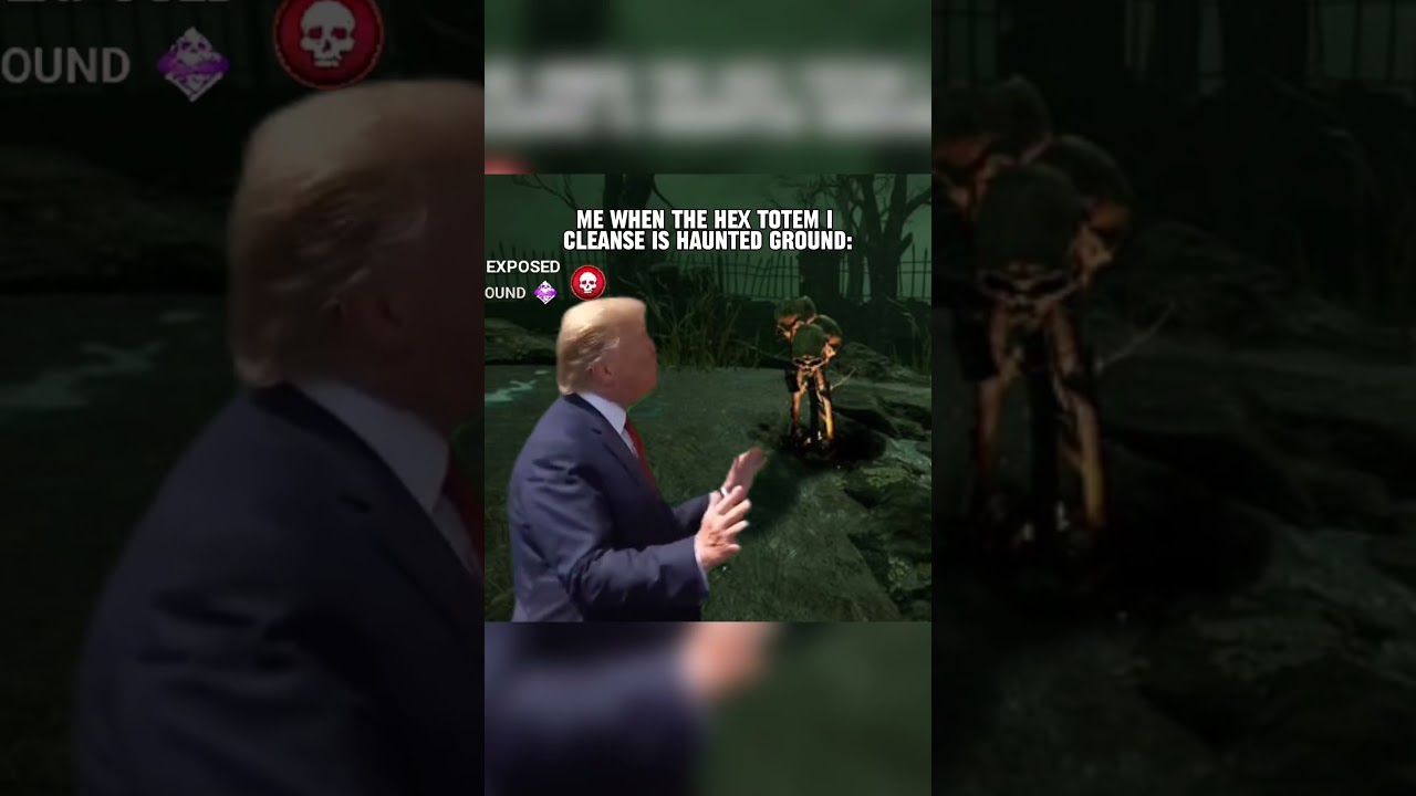 Cleansing a bad Hex Totem in Dead by Daylight 😂 