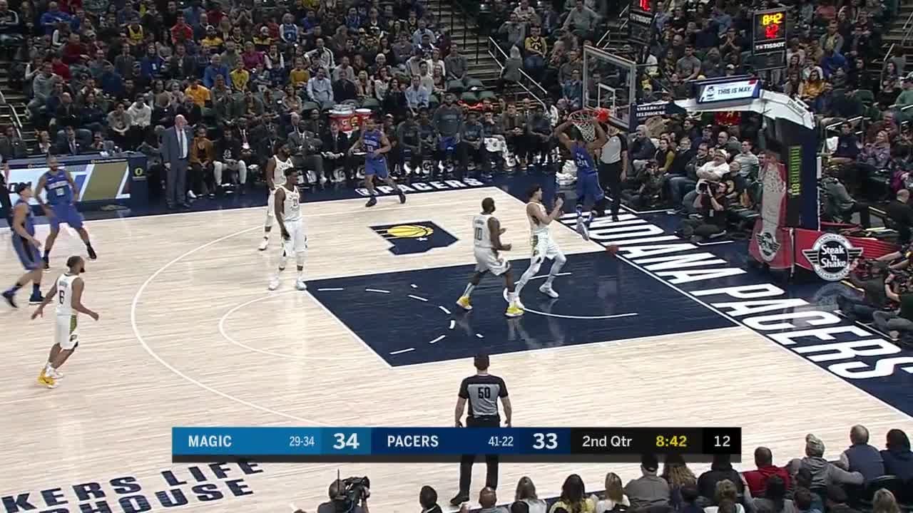 2nd Quarter, One Box Video: Indiana Pacers vs. Orlando Magic - YouTube