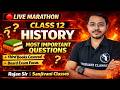 Class 12 History Most Important Questions 🔴 Live Marathon | Book-3 | Board Exam 2026 | Rajan Sir