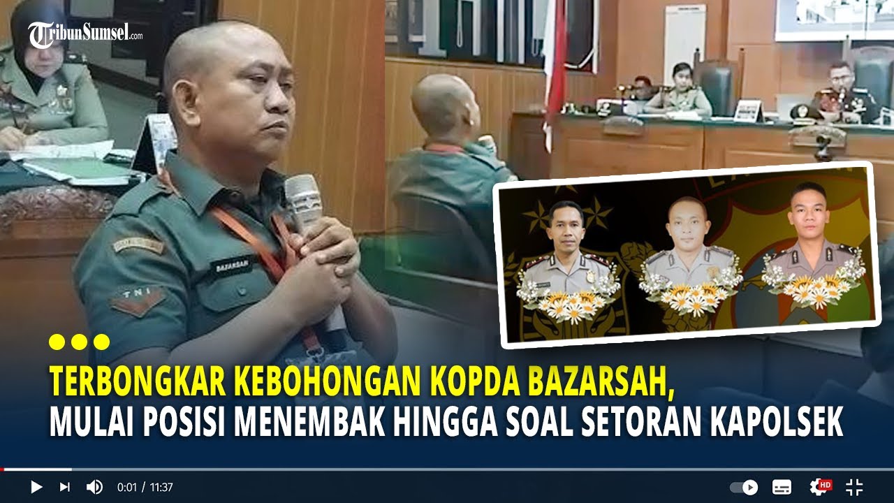 Terbongkar Kebohongan Kopda Bazarsah, Mulai Posisi Menembak Hingga Soal Setoran Kapolsek