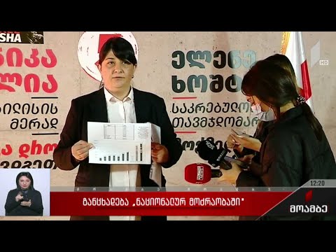 განცხადება „ნაციონალურ მოძრაობაში“