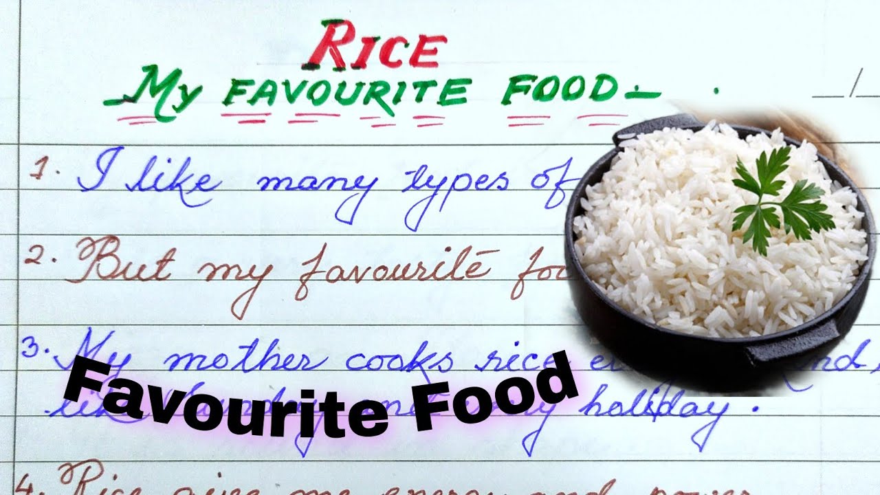 rice essay