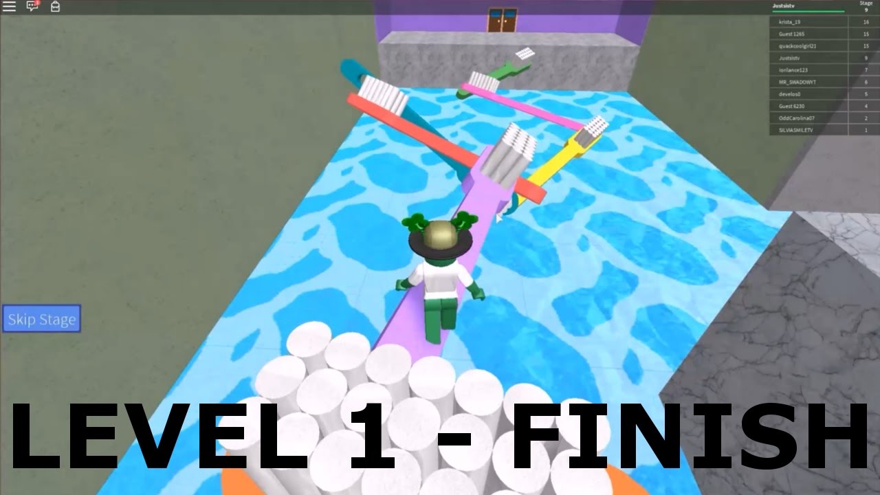 Roblox Escape The Dentist Obby Level 1 Finish Youtube - roblox escape mcdonalds obby new 1 finish