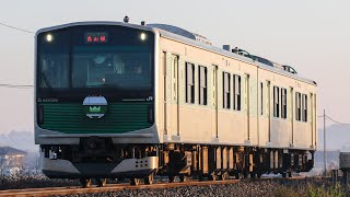 【 #烏山線ACCUM導入10周年 】JR烏山線 324M 宇都宮行き EV-E301系 ACCUM (宮ヤマV4編成・ 烏山線ACCUM導入10周年ヘッドマークつき) 下野花岡~宝積寺