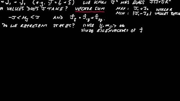 Adding angular momenta (PHAS3226 Video 16)