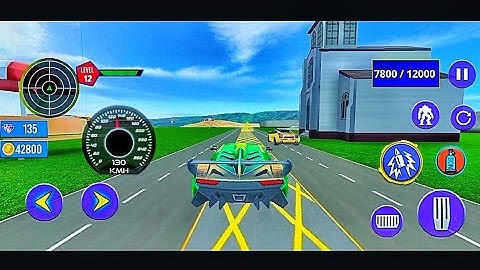 Shark Robot Car Game - Tornado Robot Bike Games 3D - Android Gameplay Part 6