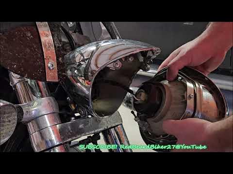 Honda VTX 1800 Headlight Bulb Replacement - YouTube
