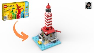 LIGHTHOUSE Lego classic 11020 ideas How to build