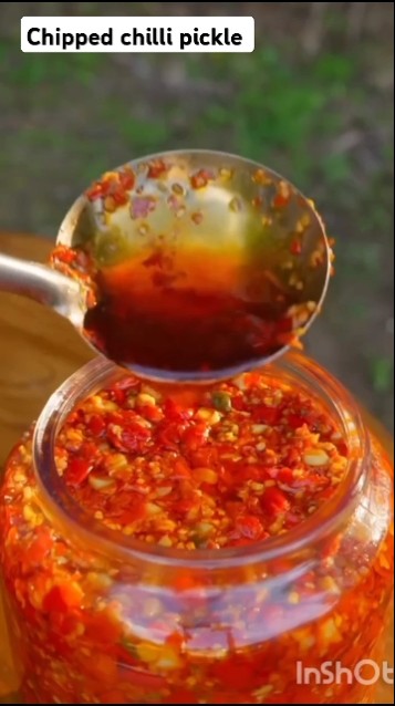 Chopped Chilli chopped chilli pickle #crazycooking - YouTube