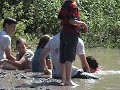 fun in the flooded creek