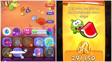 OM NOM MERGE FUNNY GAME #13  | KIDS GAME ON ANDROID/IOS