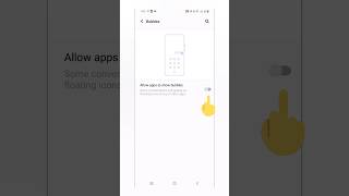 Bubbles Allow apps to show bubbles #BubblesFeature #AndroidTips #solutionus #2026