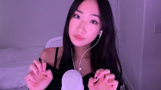 ASMR nail tapping, some trigger words 🤍