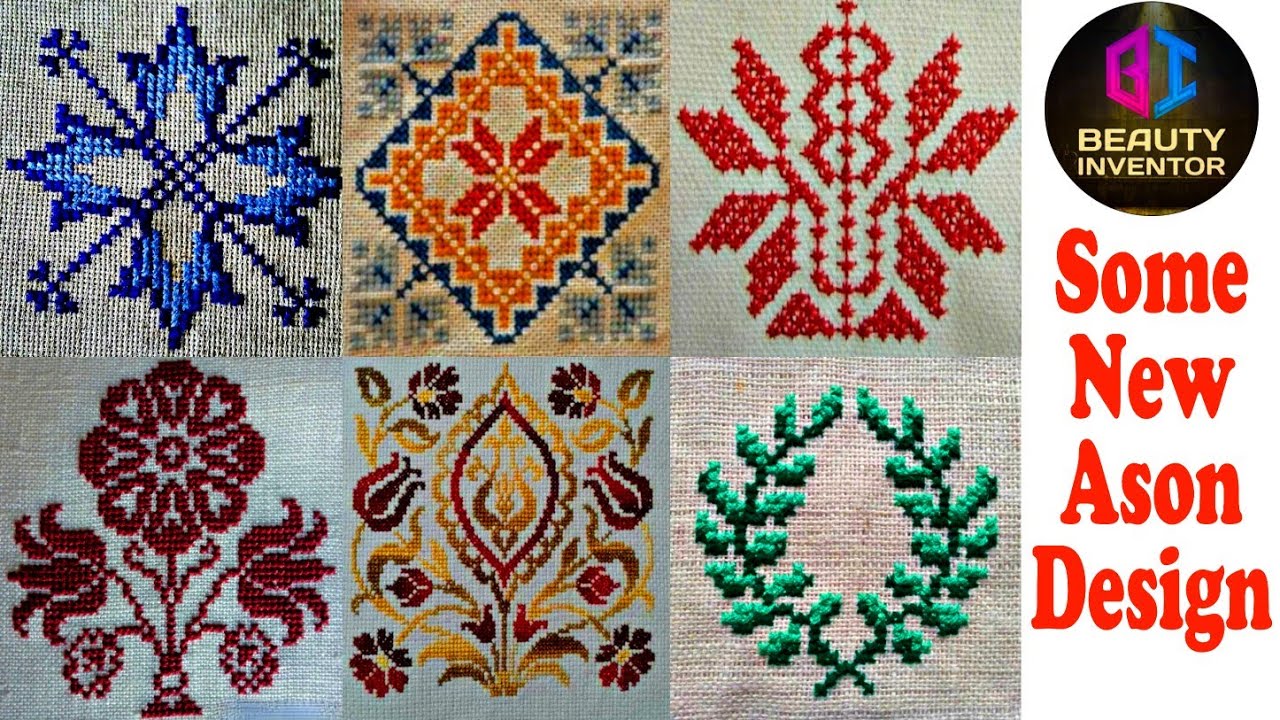 Some New Colourful Cross Stitch Ason Designs