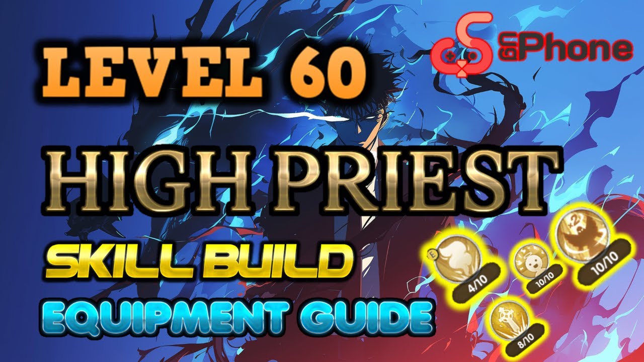 ROX Global | Level 60 High Priest Skill Build | Equipment Guide | Heal & Damage Test