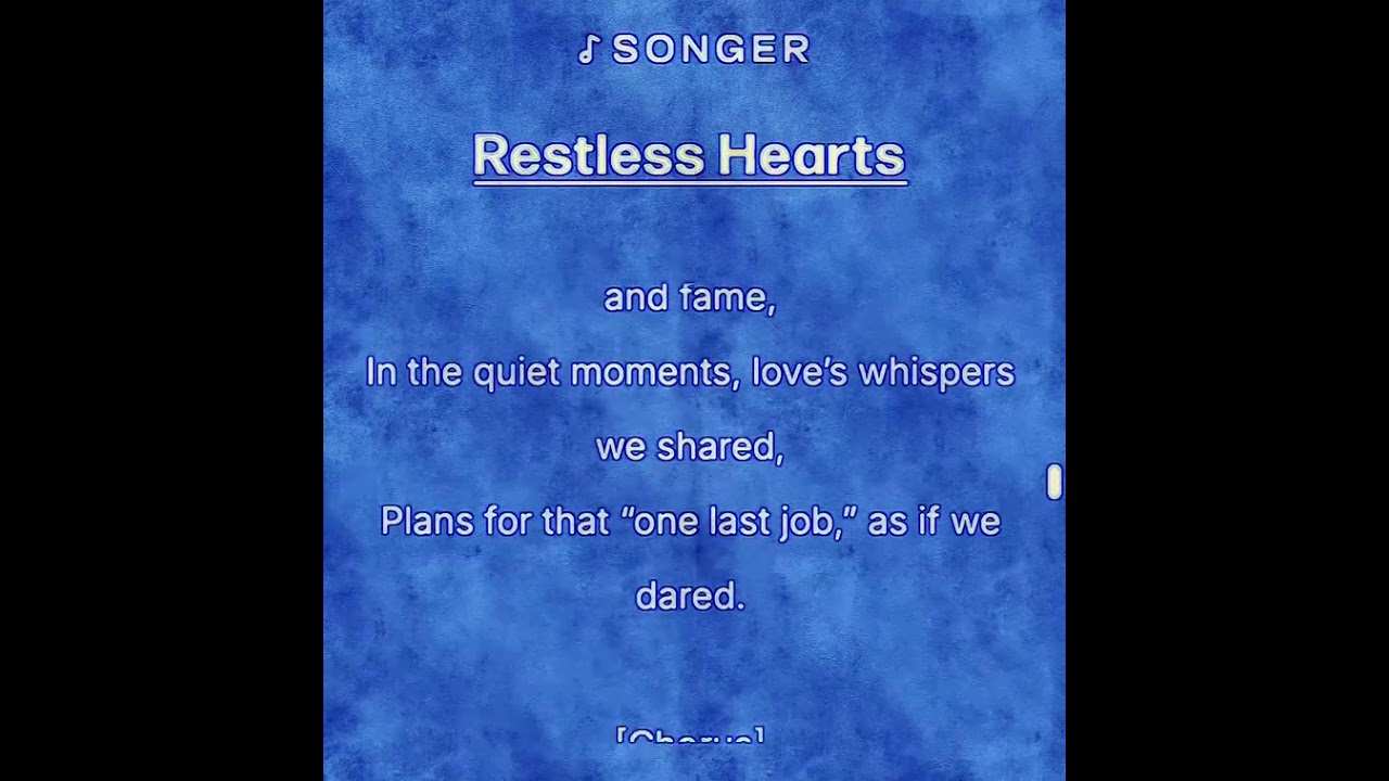 Restless Hearts Created by Doug Brown
