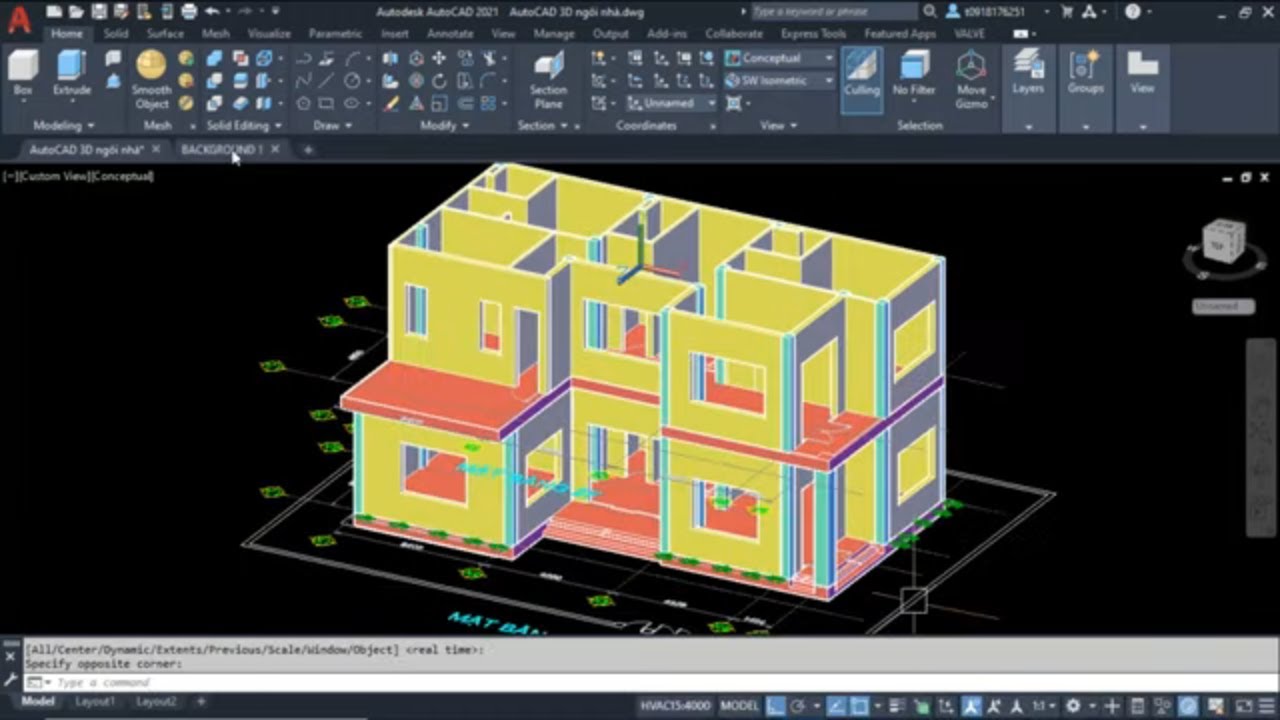 Bạn đang muốn thiết kế một ngôi nhà 3D đẹp mắt cho gia đình? Vẽ autocad 3D Ngôi Nhà là lựa chọn hoàn hảo để thực hiện ý tưởng của bạn! Với khả năng tạo ra các bản vẽ chi tiết và thực tế cho kiến trúc, bạn sẽ có được không gian sống tuyệt vời mà bạn mong đợi.