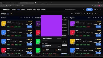 Demo | frontend assignment | eterna labs | axiom-replica