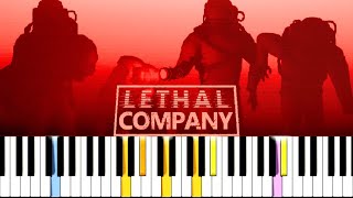 Lethal Company Ost - Boombox Song 2 - Piano Remix