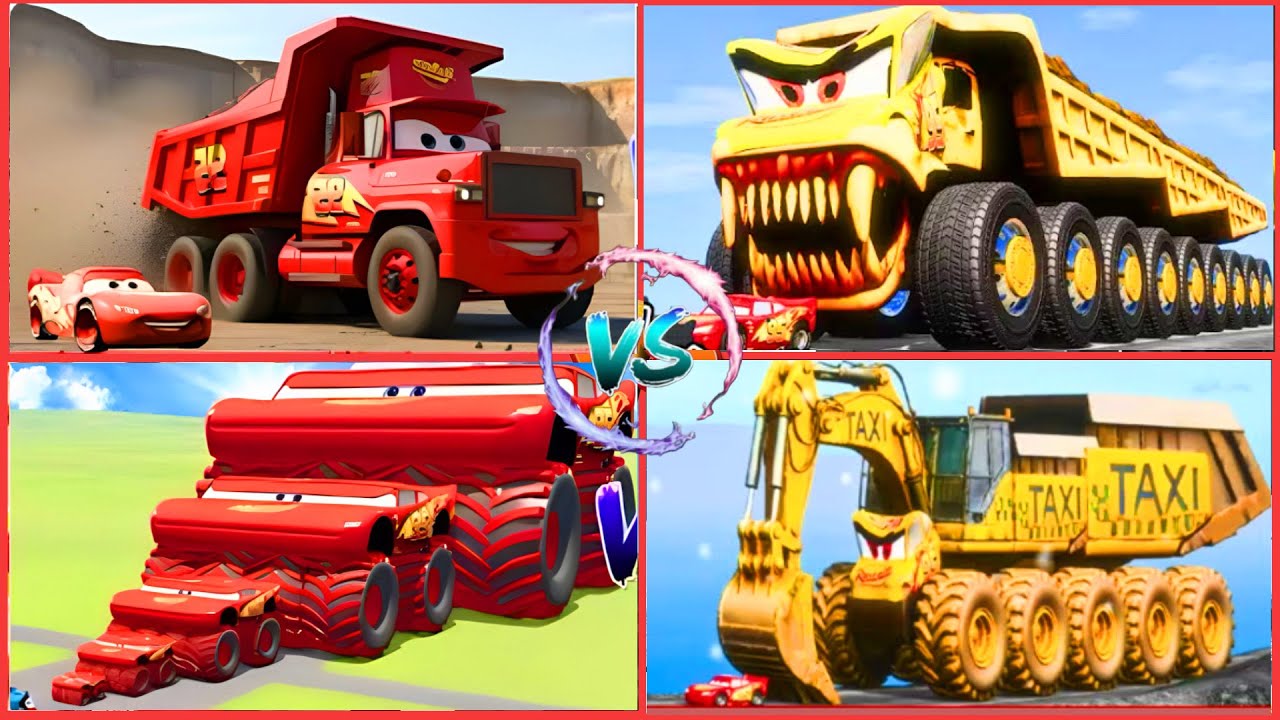 THE ULTIMATE CAR FIGHT! 🏎️ Giant Centipede vs Burger Spider vs Mega Trucks | GTA 5 Evolution 