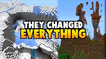 This Minecraft 1.18 Beta Changes EVERYTHING About World Generation