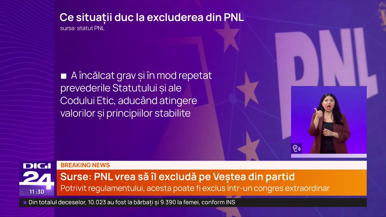 🟣 Știrile Digi24 de la ora 11 – 15 iunie 2026 | Adrian Veștea, numit să formeze guvernul