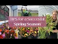 Our biggest spring yet  flower farm review