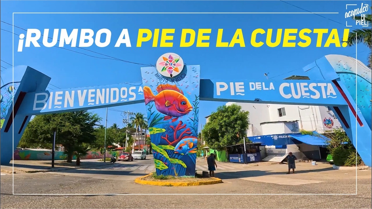 RECORRIDO EN MOTO HACIA PIE DE LA CUESTA