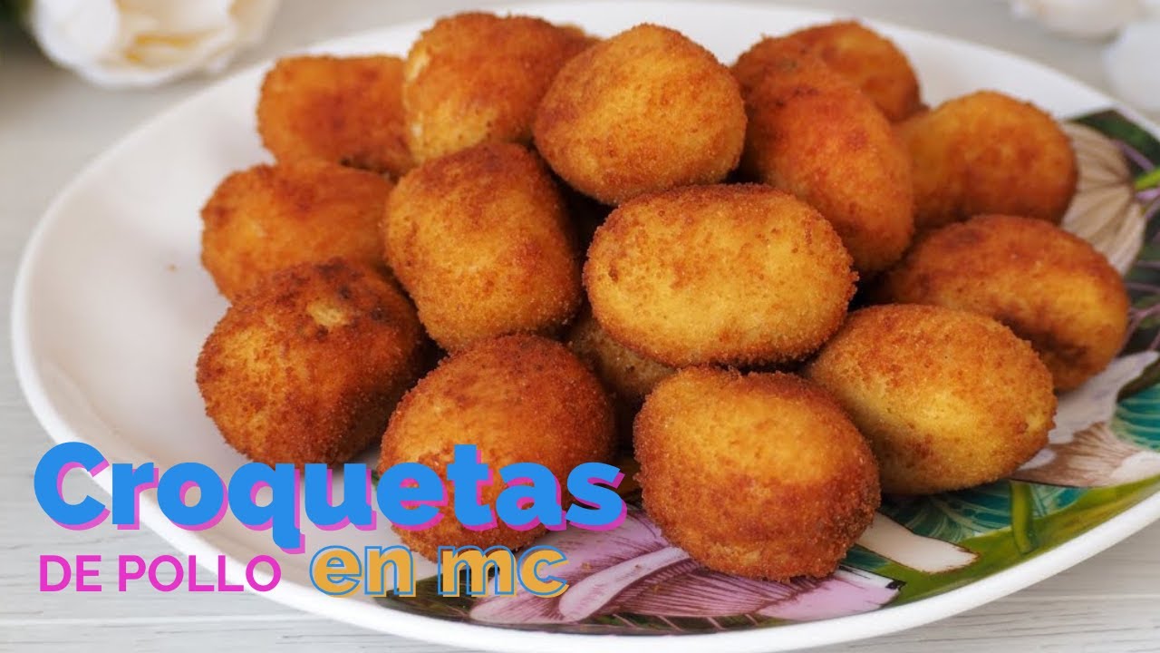 Croquetas de Pollo Asado con Monsieur Cuisine Plus YouTube
