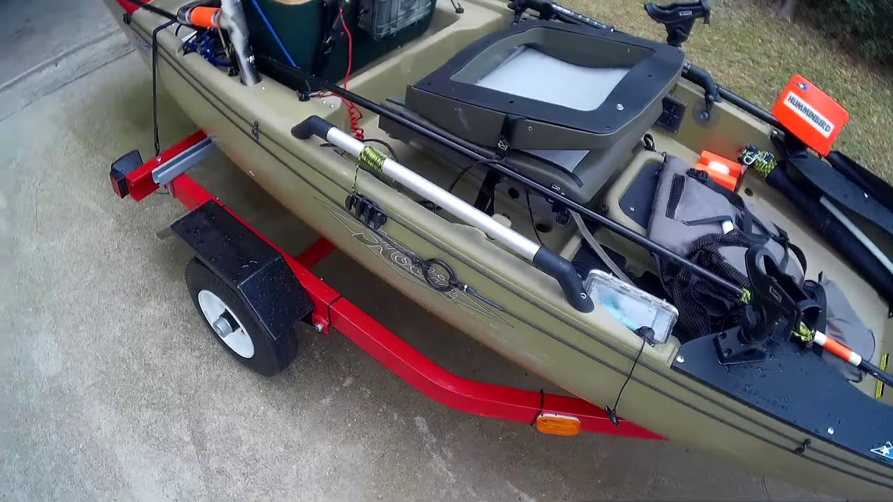 Hobie Pro Angler 14 Modifications Part 2 YouTube