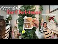 decorate for christmas with me 🎄♥️ | decorating my bookish space, making a book tree & more!